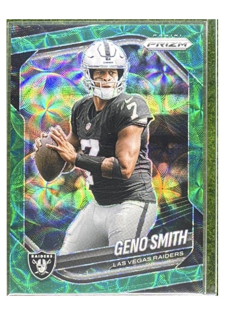 2025 Panini Prizm Base Set Geno Smith Green Scope #103 card