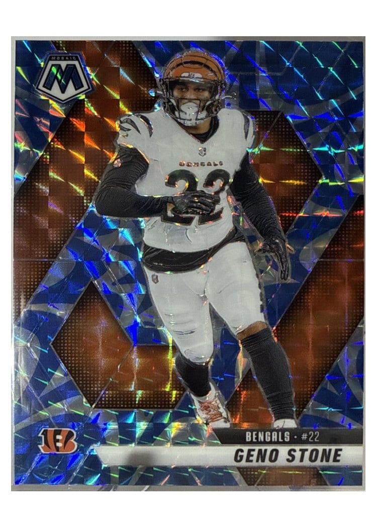 2025 Panini Mosaic Base Set Geno Stone #186 card