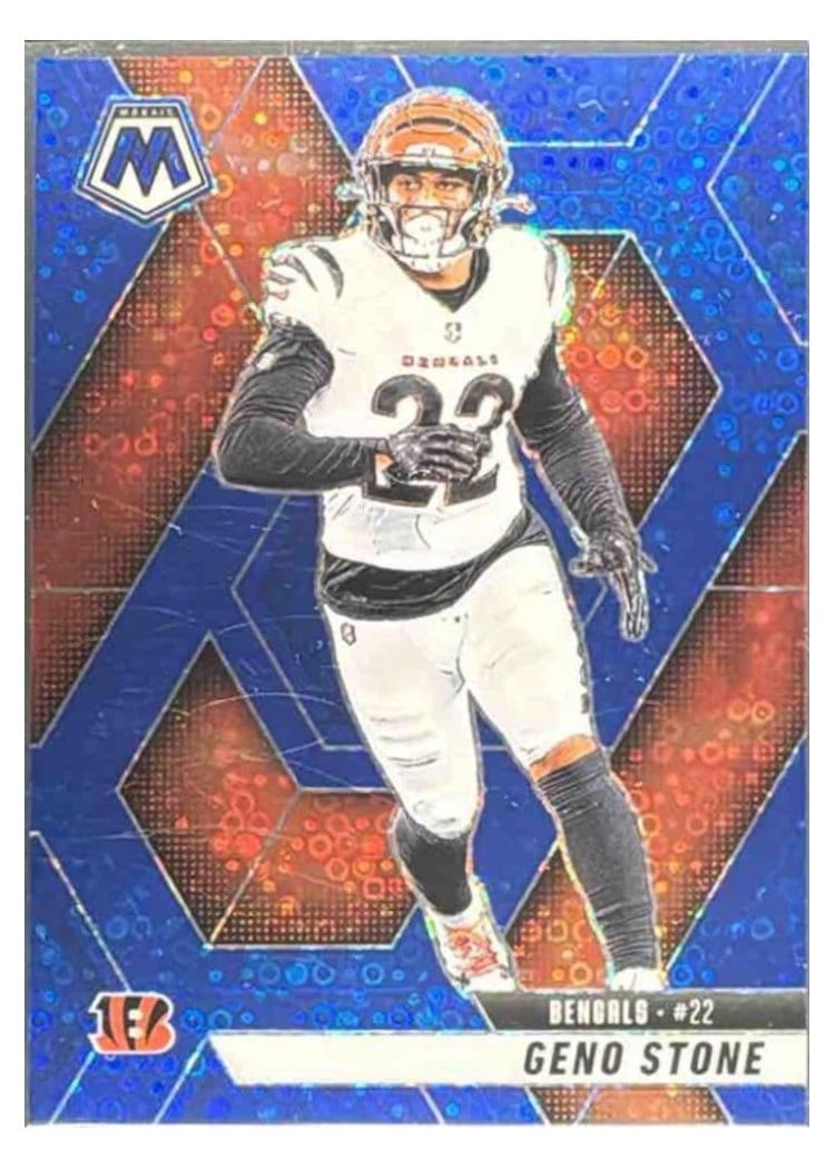 2025 Panini Mosaic Base Set Geno Stone #186 card