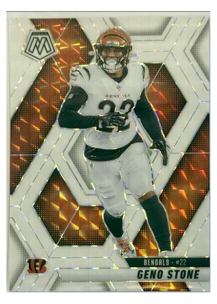 2025 Panini Mosaic Base Set Geno Stone #186 card