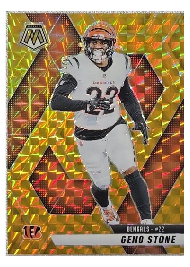 2025 Panini Mosaic Base Set Geno Stone #186 card