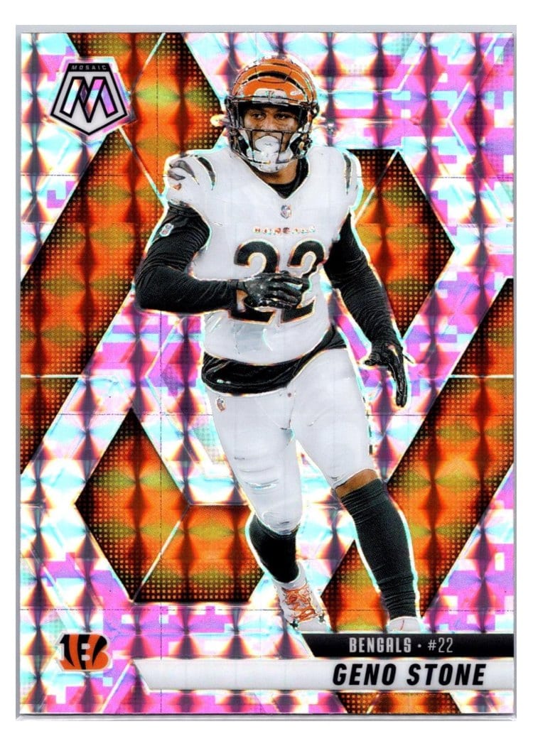 2025 Panini Mosaic Base Set Geno Stone #186 card