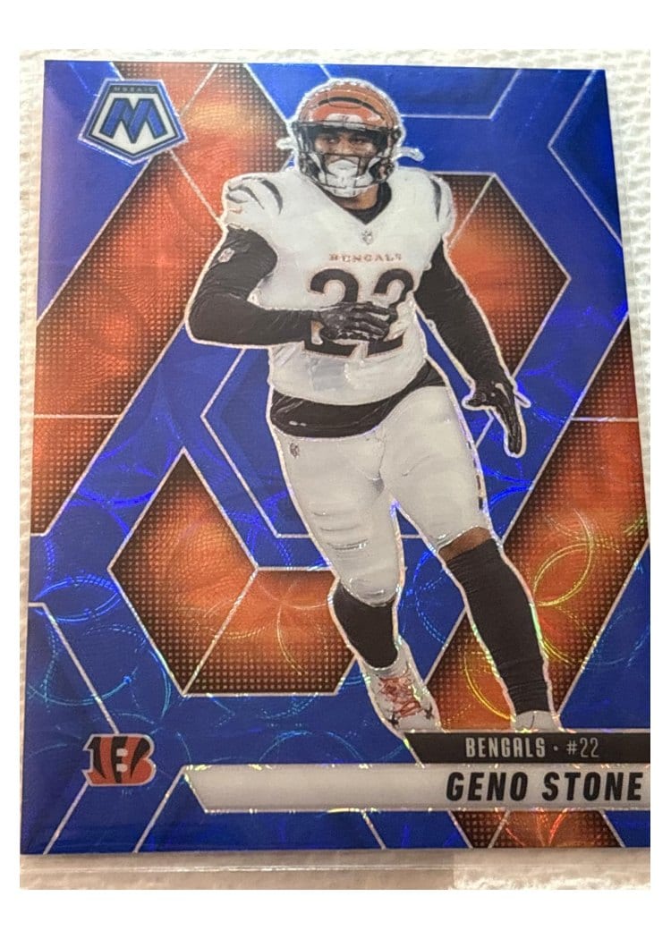 2025 Panini Mosaic Base Set Geno Stone #186 card