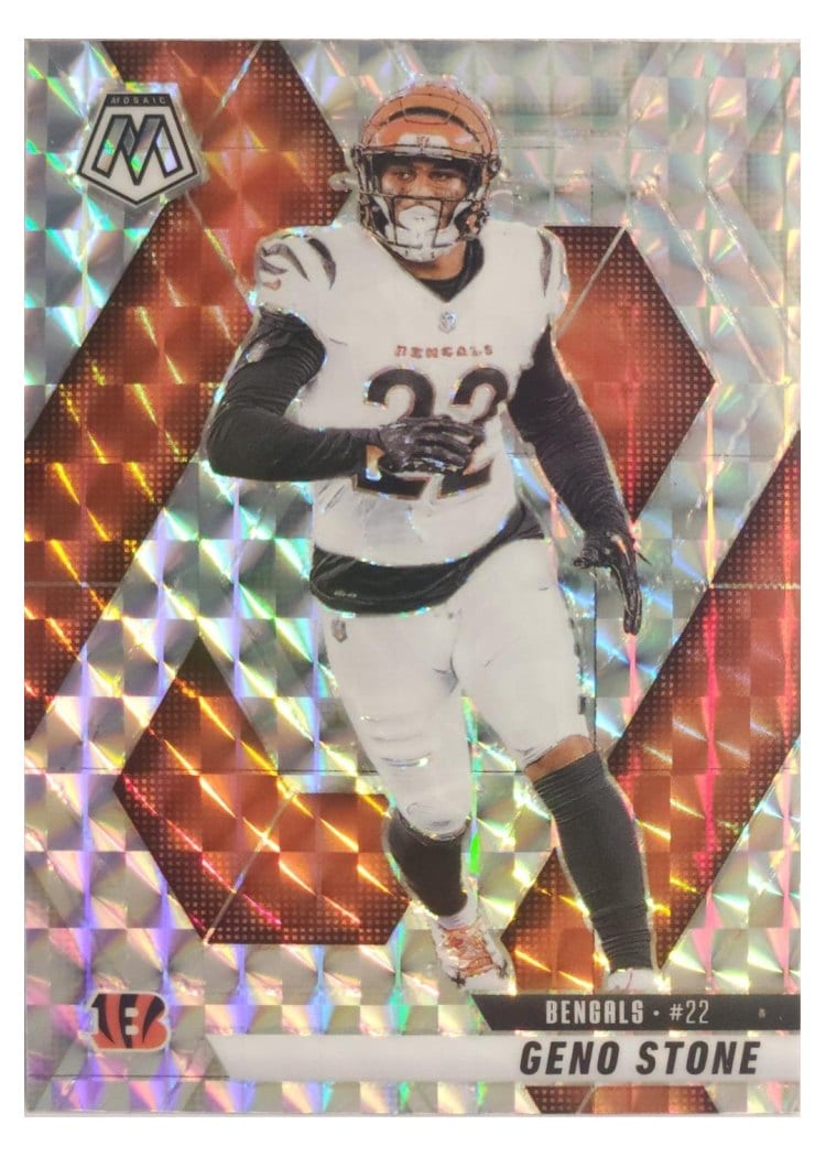 2025 Panini Mosaic Base Set Geno Stone #186 card