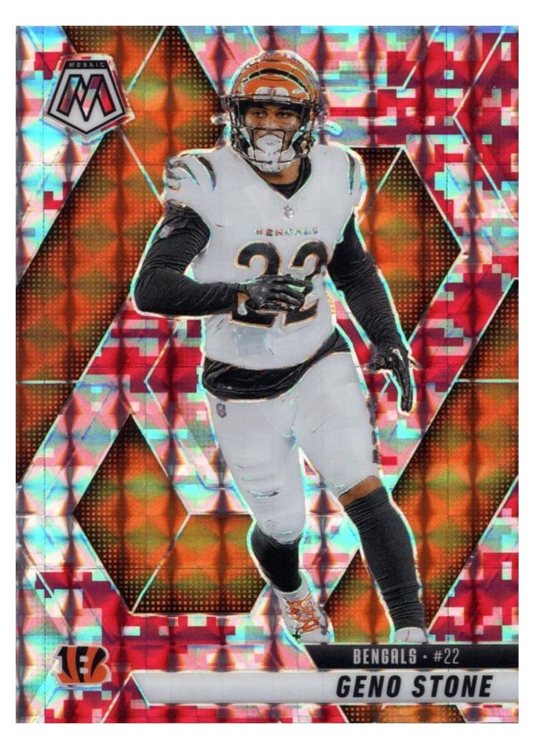 2025 Panini Mosaic Base Set Geno Stone #186 card