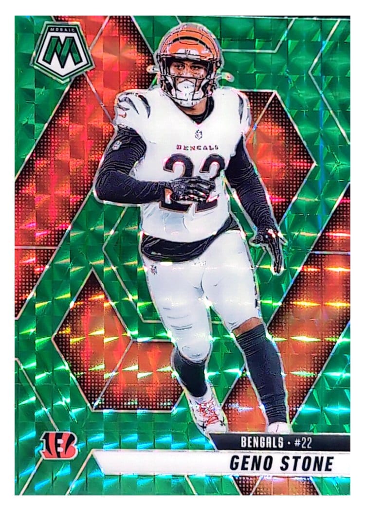 2025 Panini Mosaic Base Set Geno Stone #186 card