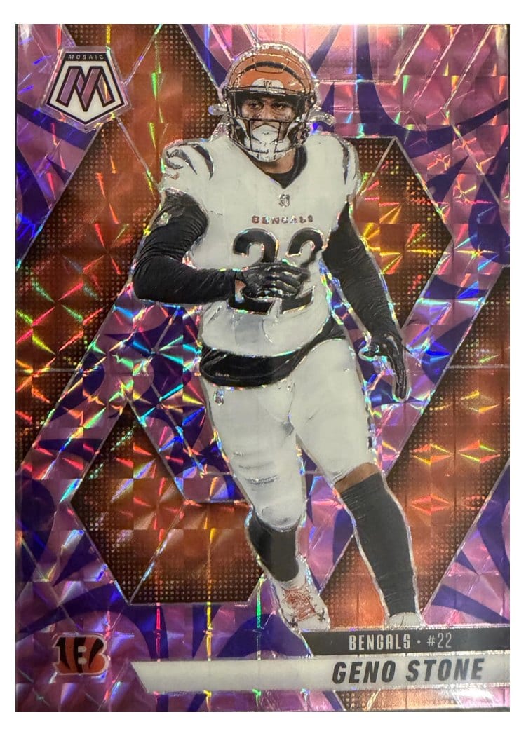 2025 Panini Mosaic Base Set Geno Stone #186 card
