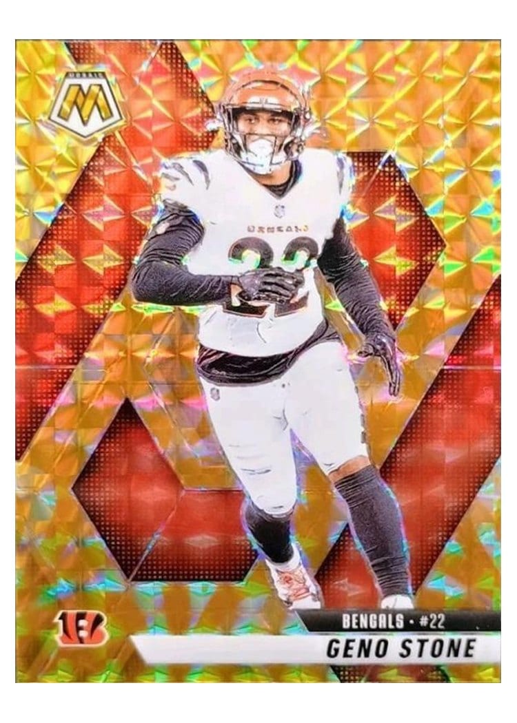2025 Panini Mosaic Base Set Geno Stone #186 card
