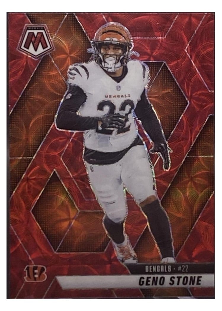 2025 Panini Mosaic Base Set Geno Stone #186 card