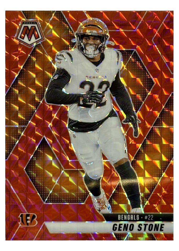 2025 Panini Mosaic Base Set Geno Stone #186 card