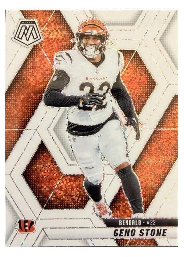 2025 Panini Mosaic Base Set Geno Stone #186 card