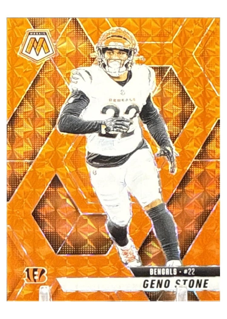 2025 Panini Mosaic Base Set Geno Stone #186 card