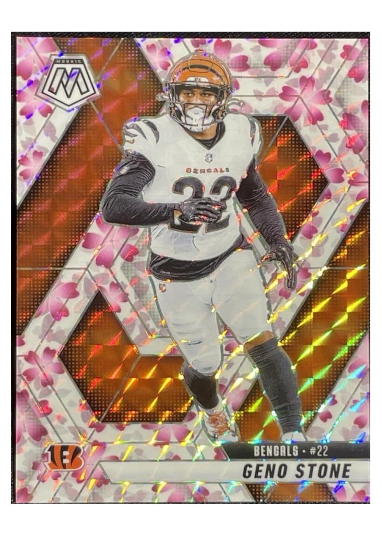 2025 Panini Mosaic Base Set Geno Stone #186 card