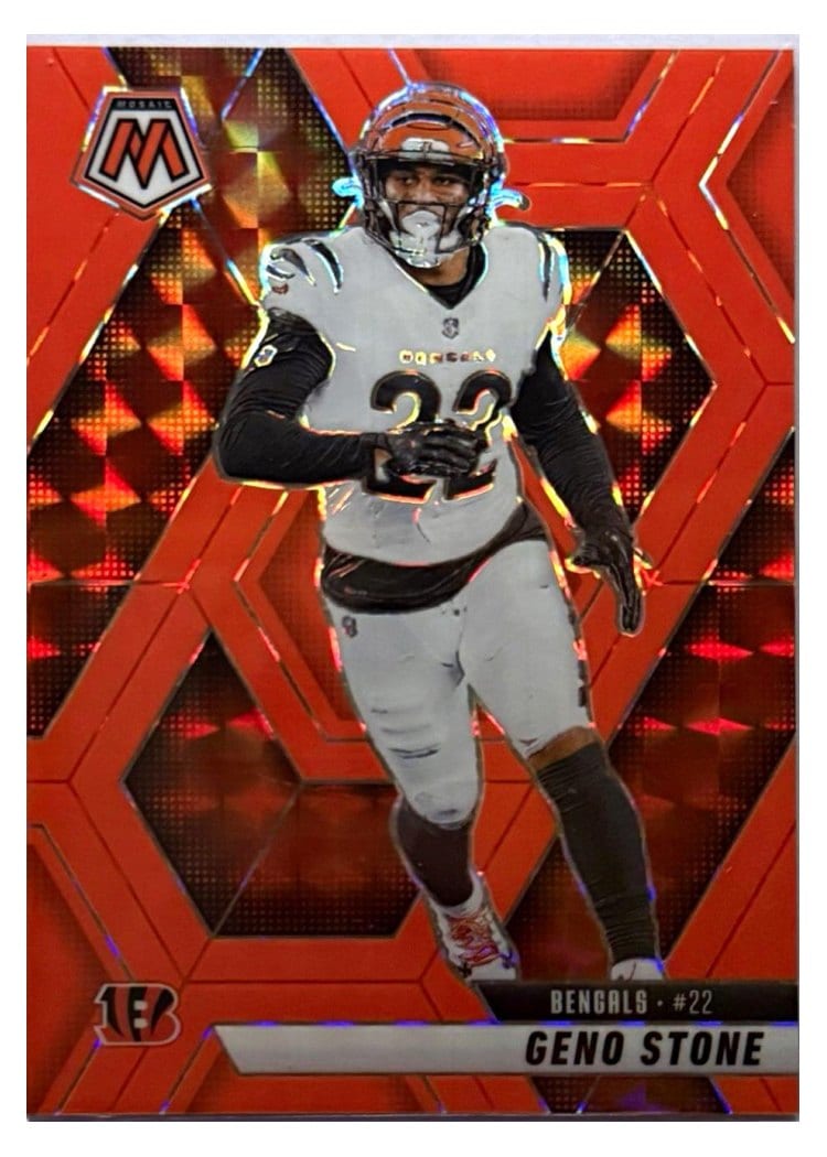 2025 Panini Mosaic Base Set Geno Stone #186 card