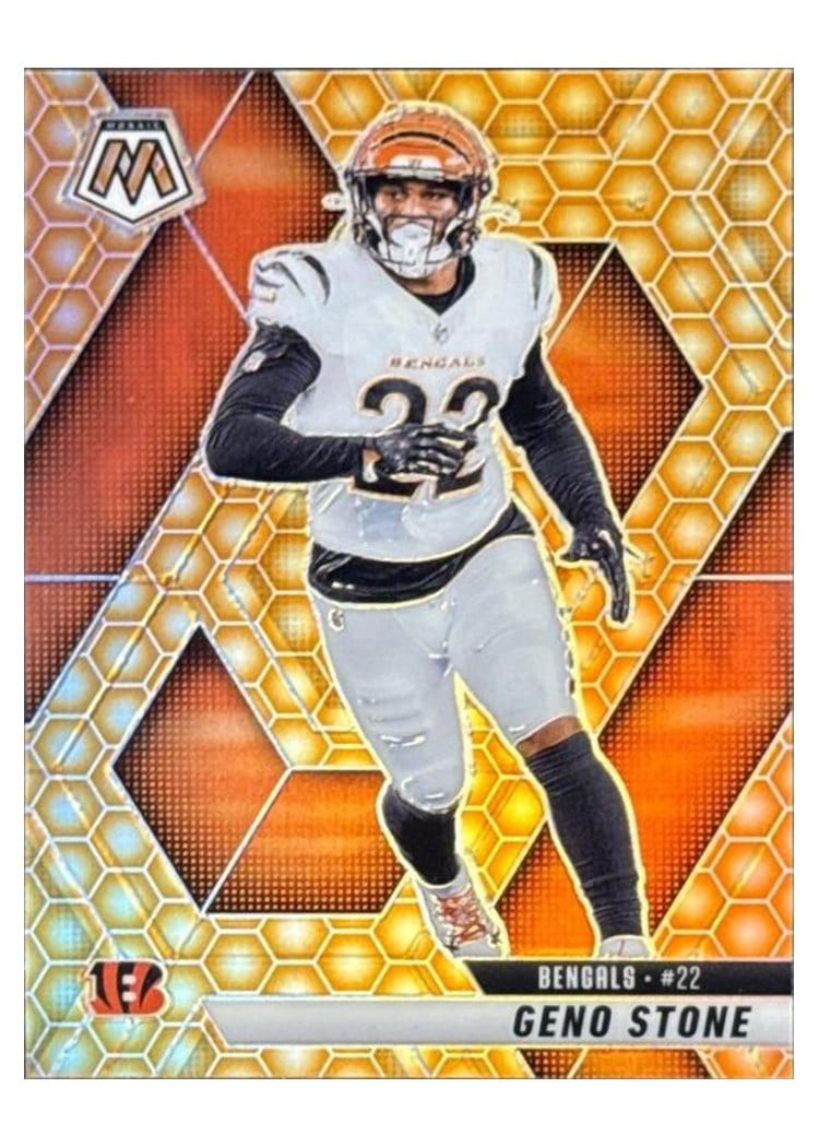 2025 Panini Mosaic Base Set Geno Stone #186 card