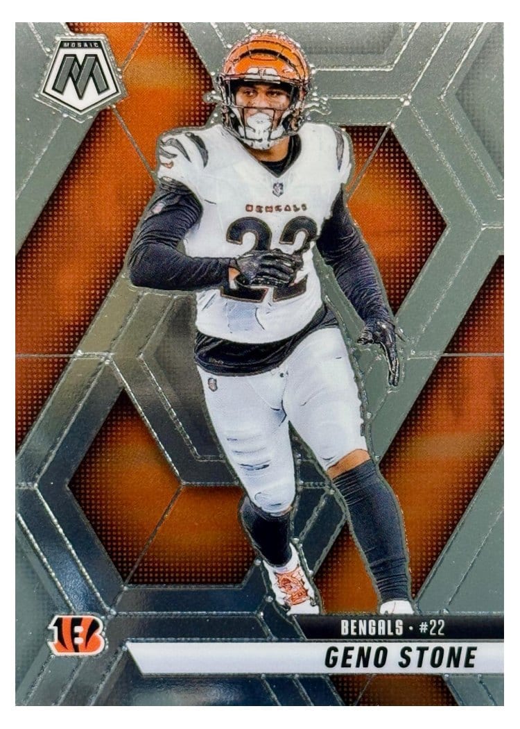 2025 Panini Mosaic Base Set Geno Stone #186 card