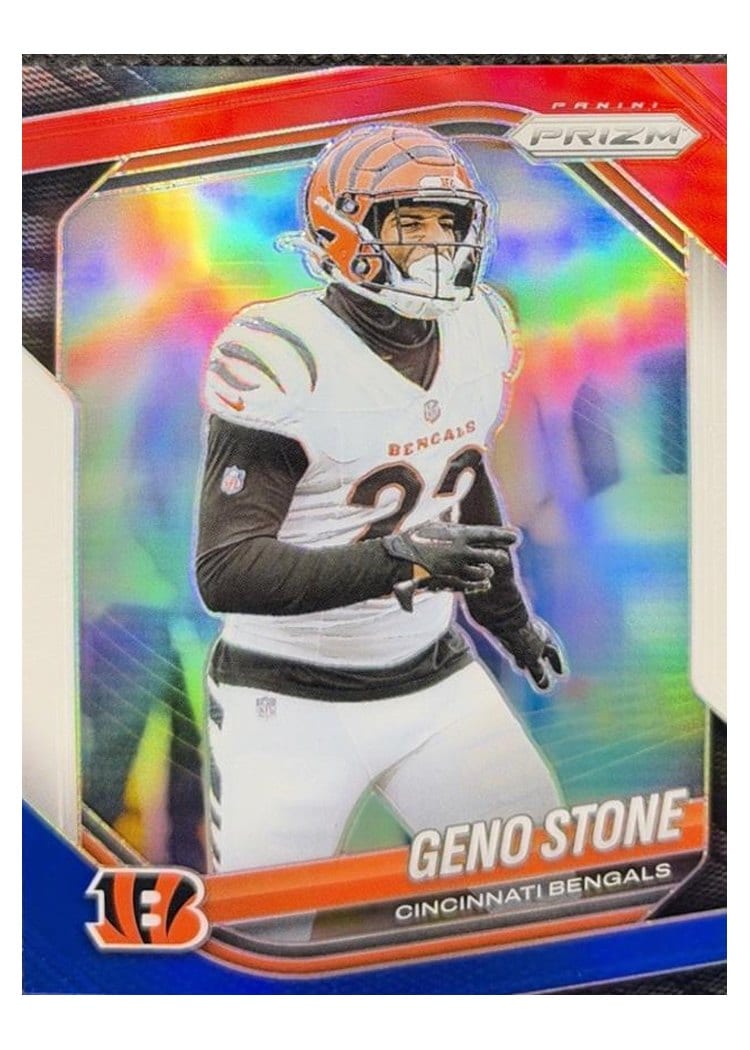 2025 Panini Prizm Base Set Geno Stone #61 card