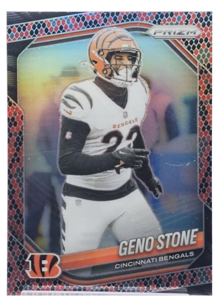 2025 Panini Prizm Base Set Geno Stone #61 card