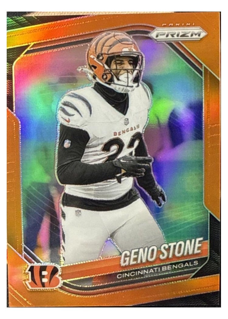 2025 Panini Prizm Base Set Geno Stone #61 card