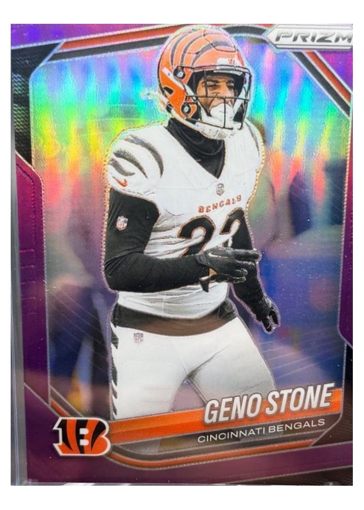 2025 Panini Prizm Base Set Geno Stone #61 card
