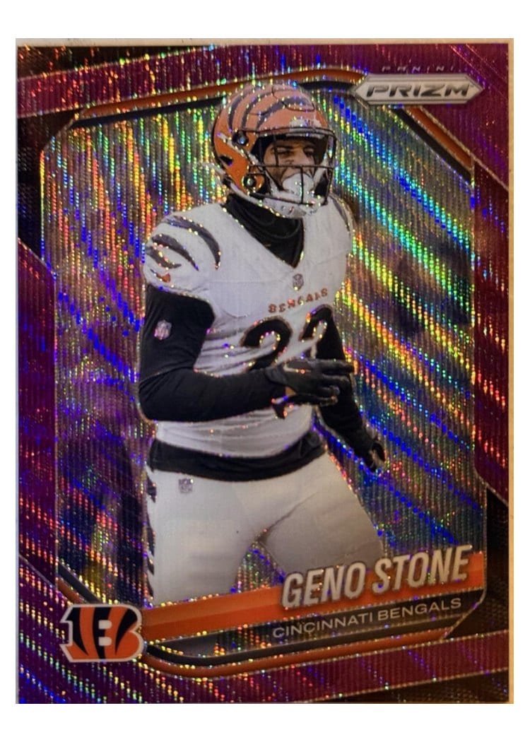 2025 Panini Prizm Base Set Geno Stone #61 card