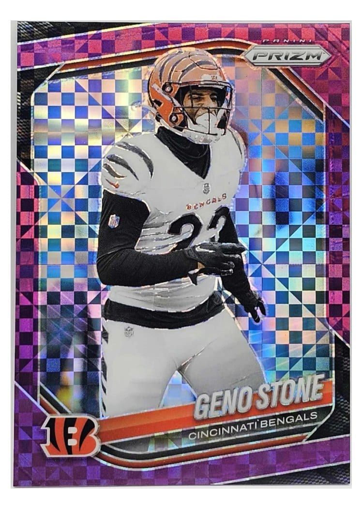 2025 Panini Prizm Base Set Geno Stone #61 card
