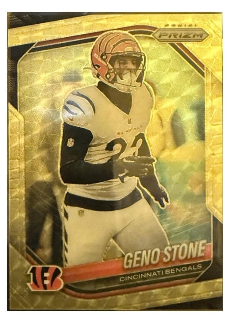 2025 Panini Prizm Base Set Geno Stone #61 card