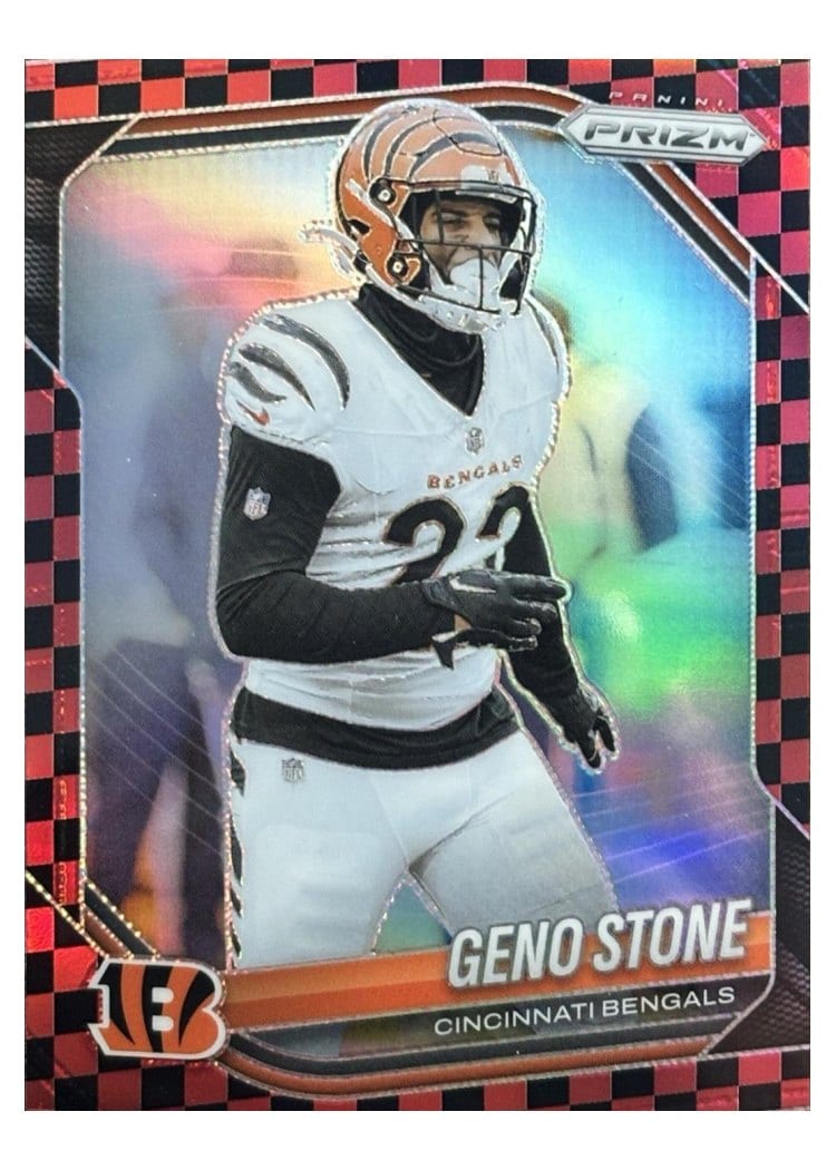 2025 Panini Prizm Base Set Geno Stone #61 card