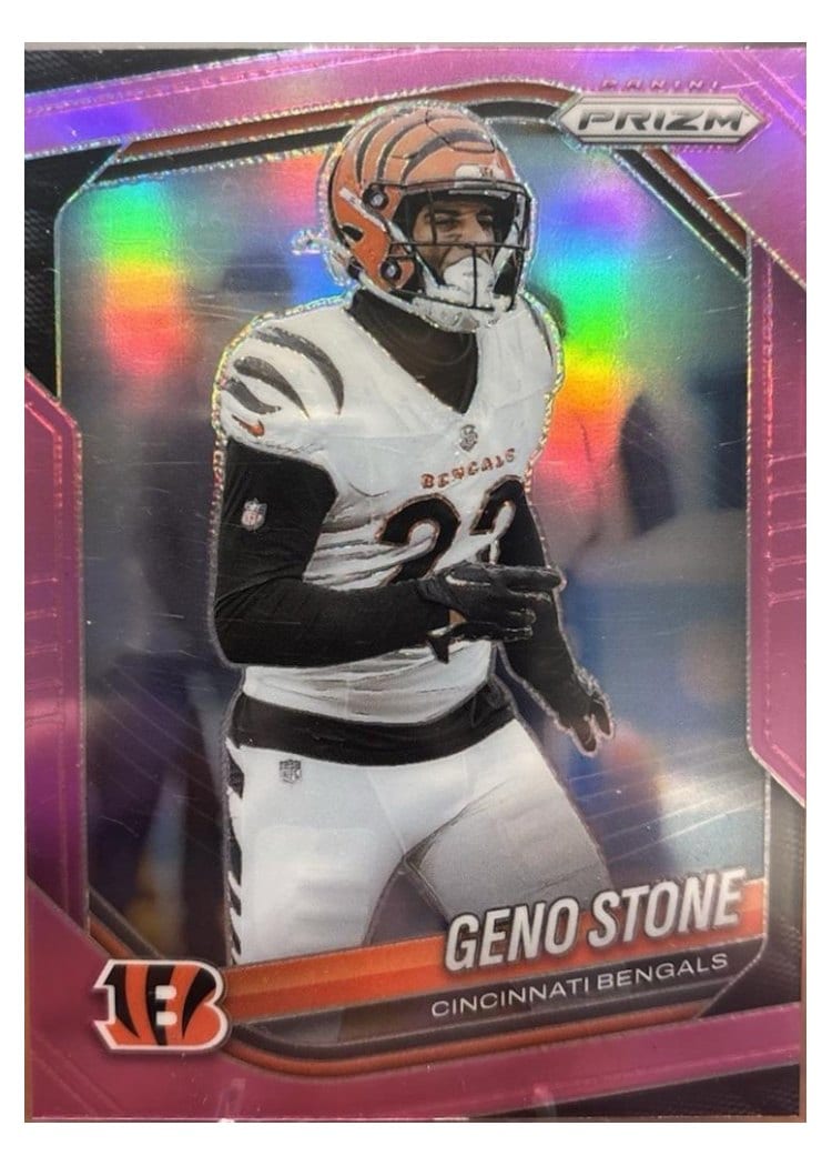 2025 Panini Prizm Base Set Geno Stone #61 card