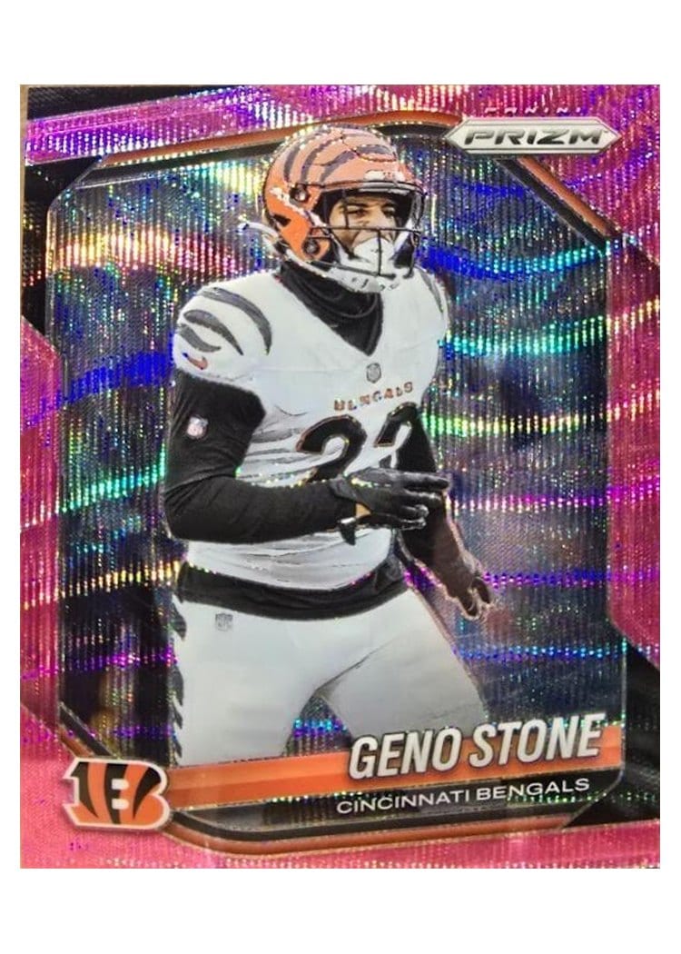 2025 Panini Prizm Base Set Geno Stone #61 card