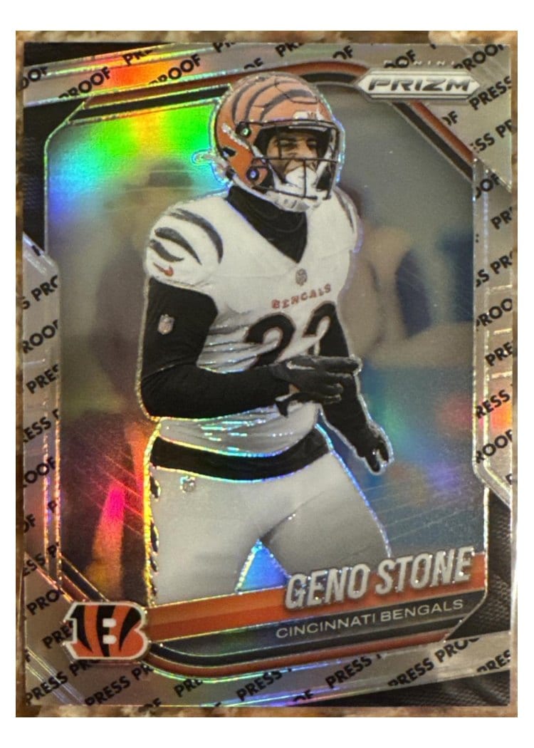 2025 Panini Prizm Base Set Geno Stone #61 card