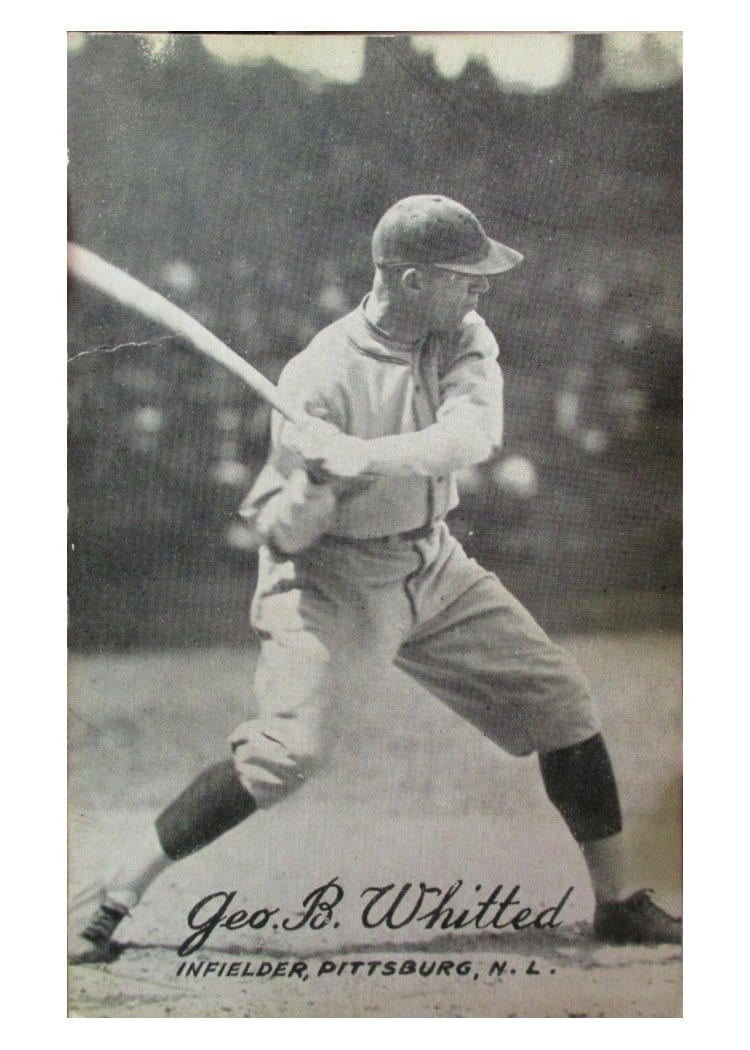 1921 Exhibits Geo. B. Whitted card