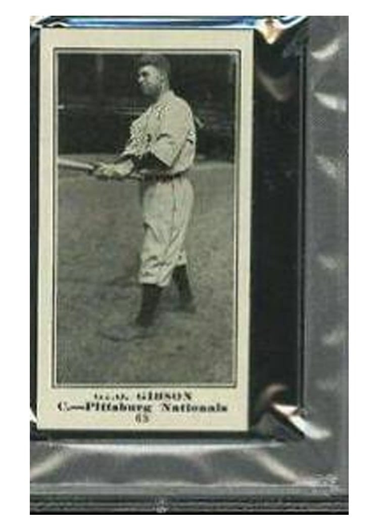 1916 M101 4 Sporting News Geo. Gibson #68 card