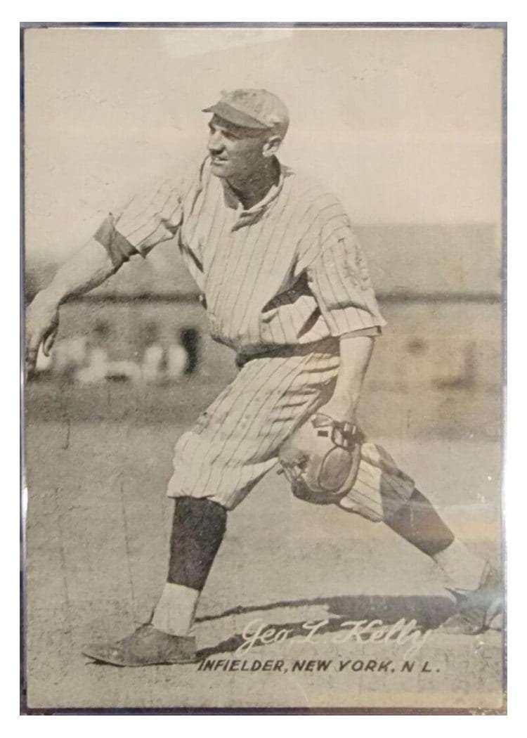1921 Exhibits Geo. L. Kelly card