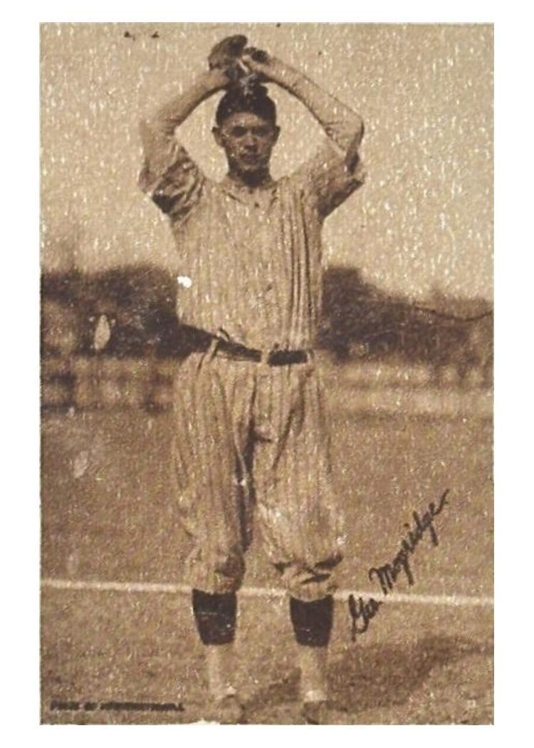 1923 Willard Chocolate Geo. Mogridge card