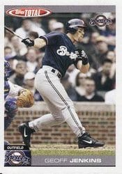 2004 Topps Total Base Set Geoff Jenkins #190 card