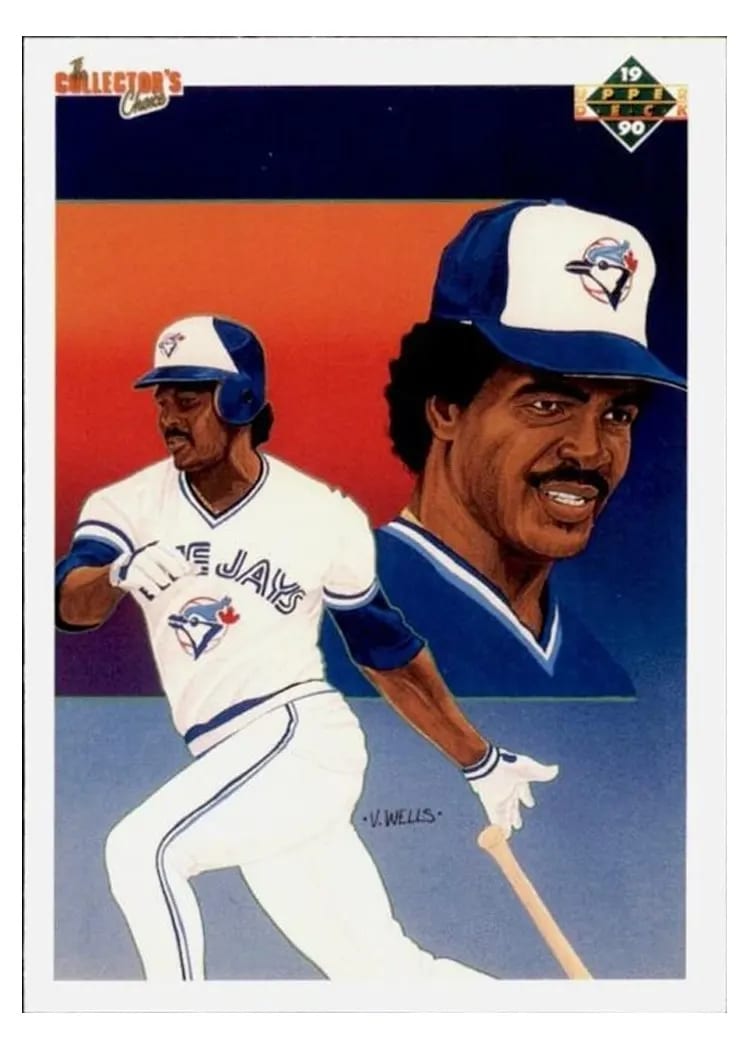 1990 Upper Deck George Bell #95 card