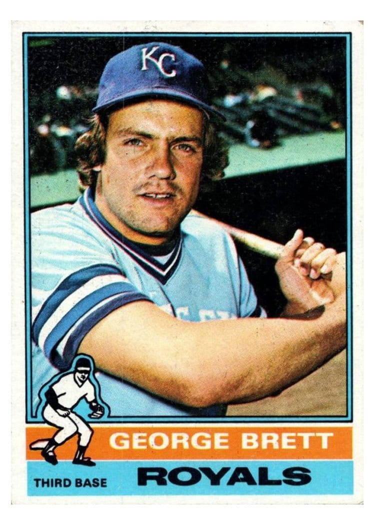 1976 Topps George Brett #19 card