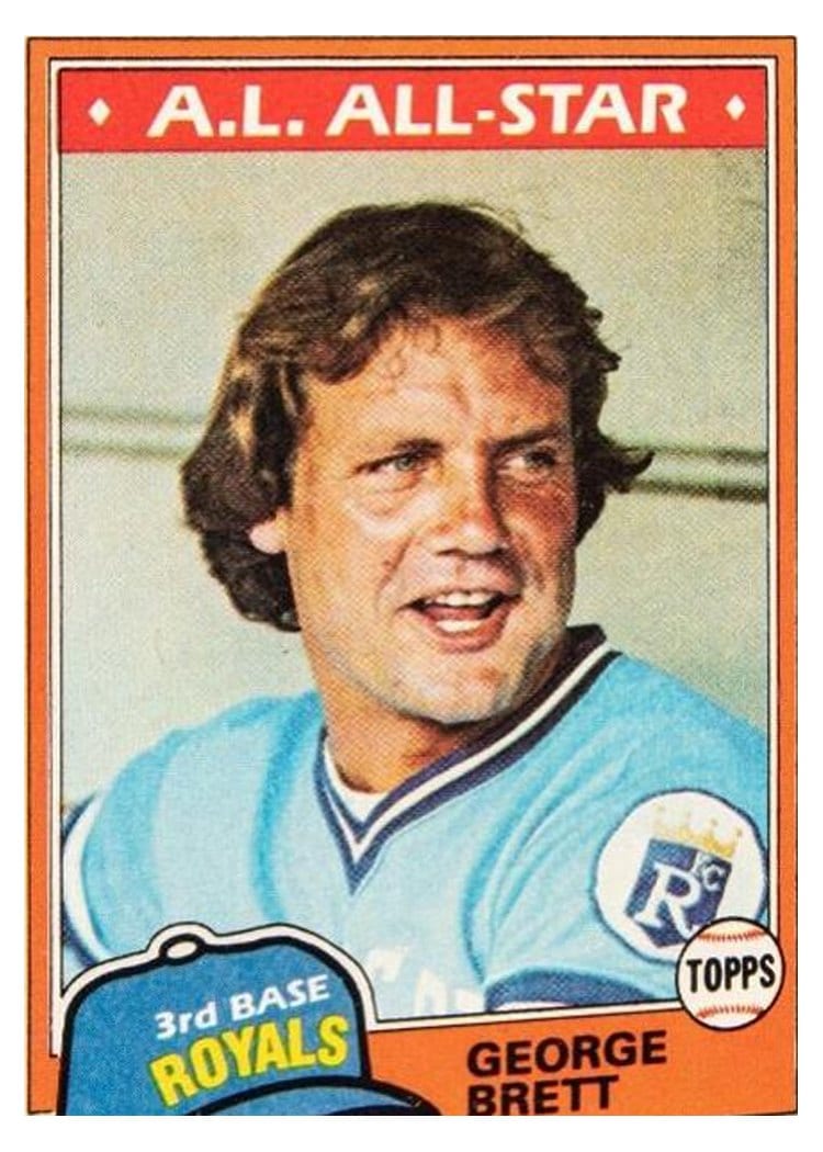 1981 Topps George Brett #700 card