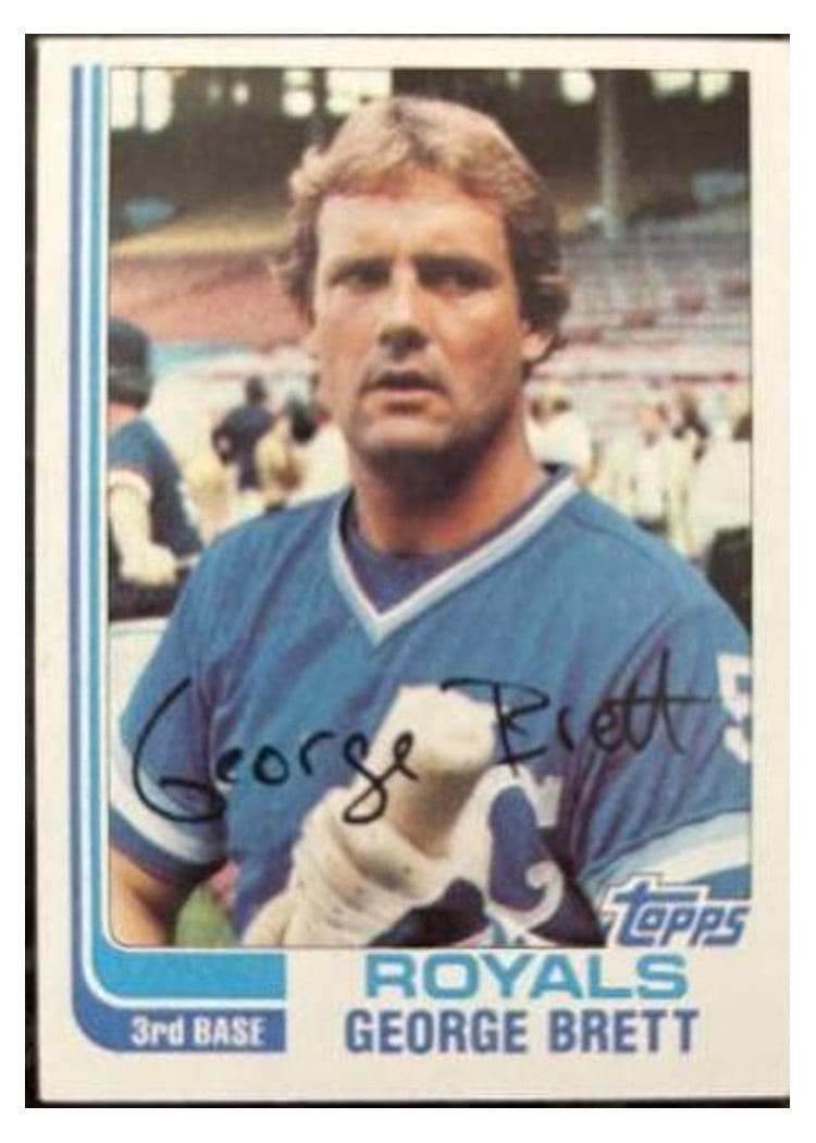 1982 Topps George Brett #200 card