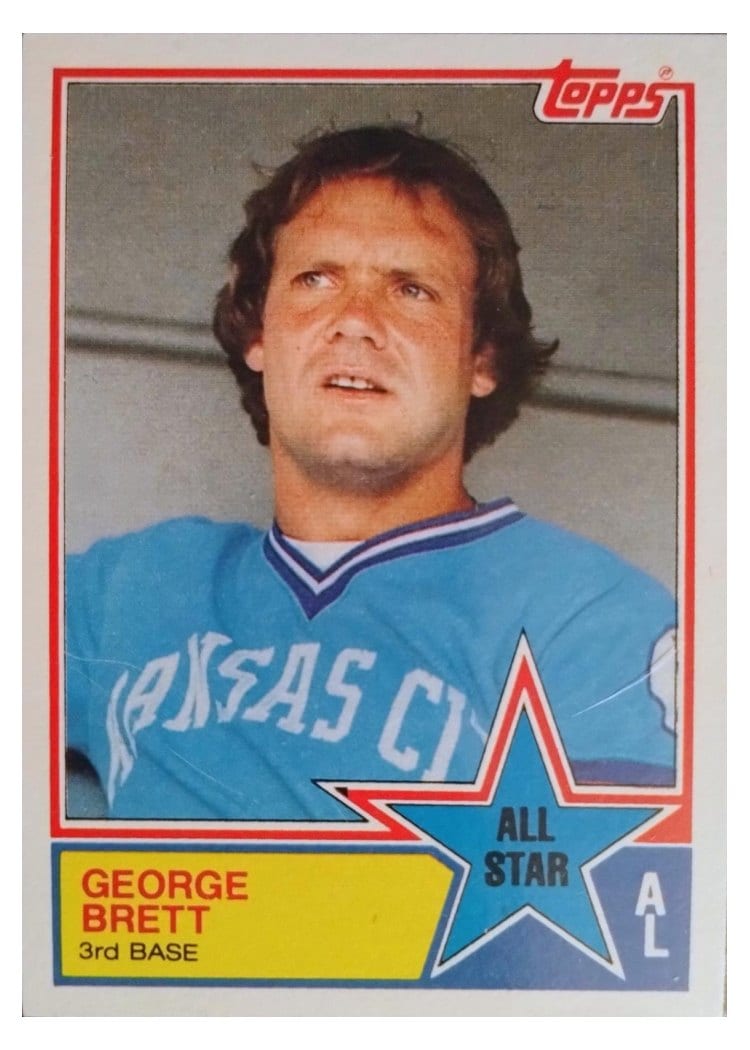 1983 Topps George Brett #388 card