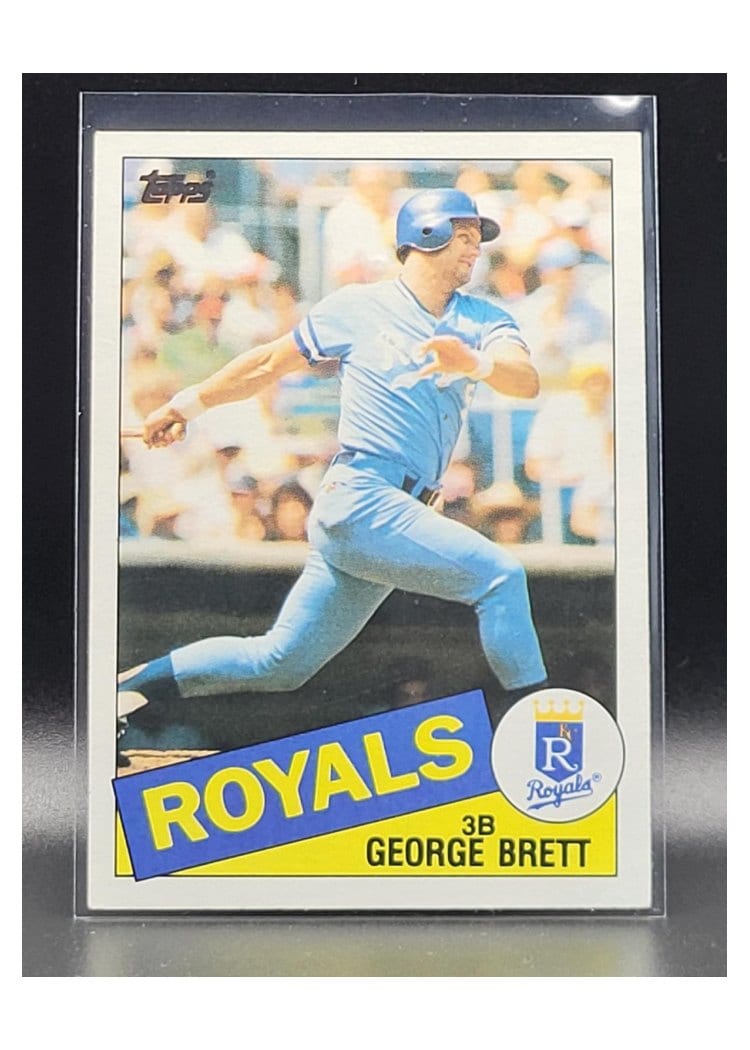 1985 Topps George Brett #100 card