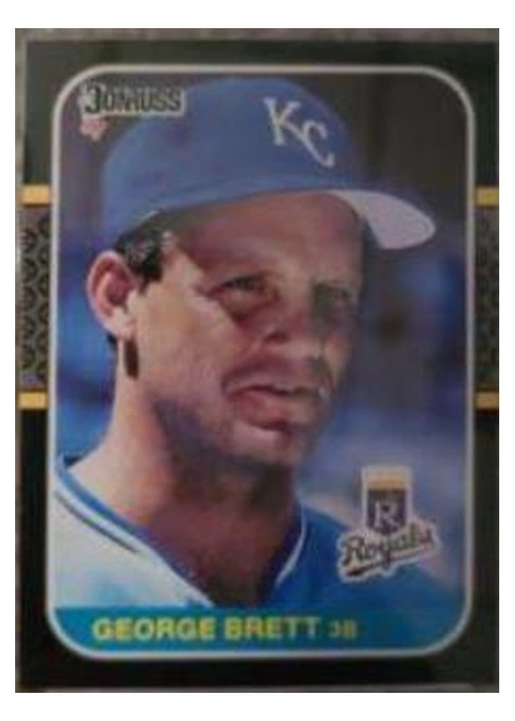 1987 Donruss George Brett #54 card