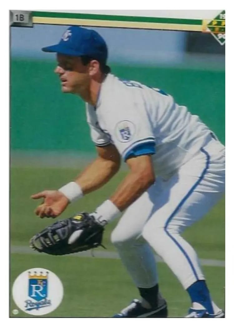 1990 Upper Deck Base Set George Brett #124 card