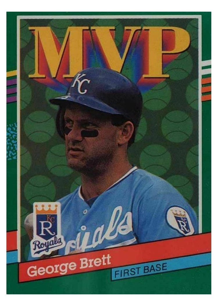 1991 Donruss Base Set George Brett #396 card