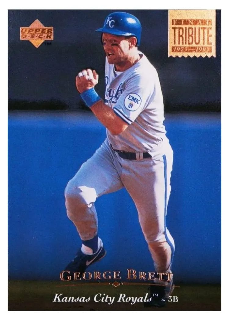 1995 Upper Deck George Brett #449 card
