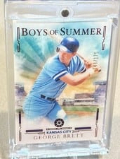 2025 Panini Boys of Summer Base Set George Brett #15