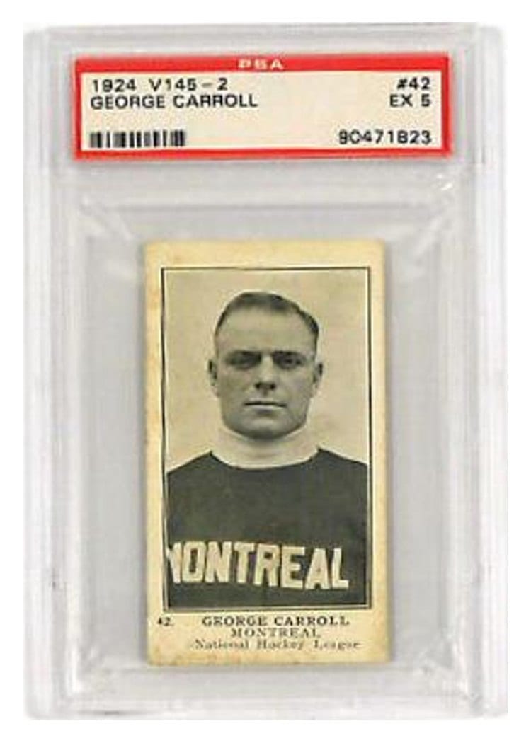 1924 V145-2 George Carroll #42 card