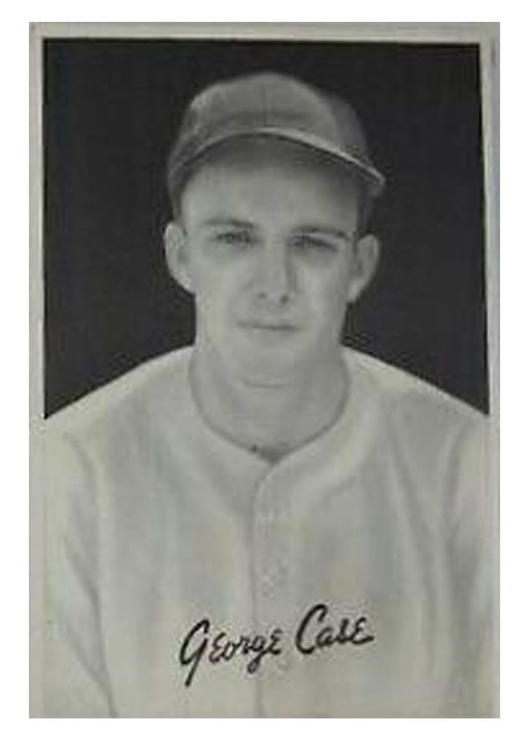 1939 Goudey Premiums R303 B George Case card