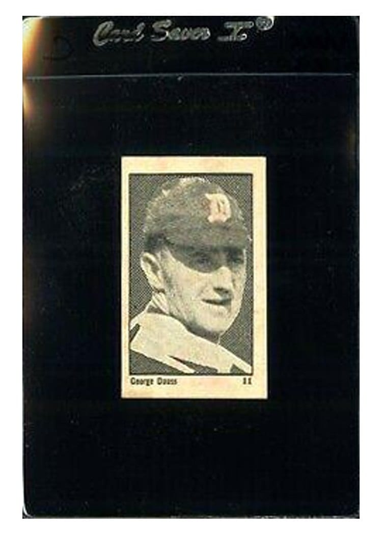 1923 Maple Crispette George Dauss #11 card